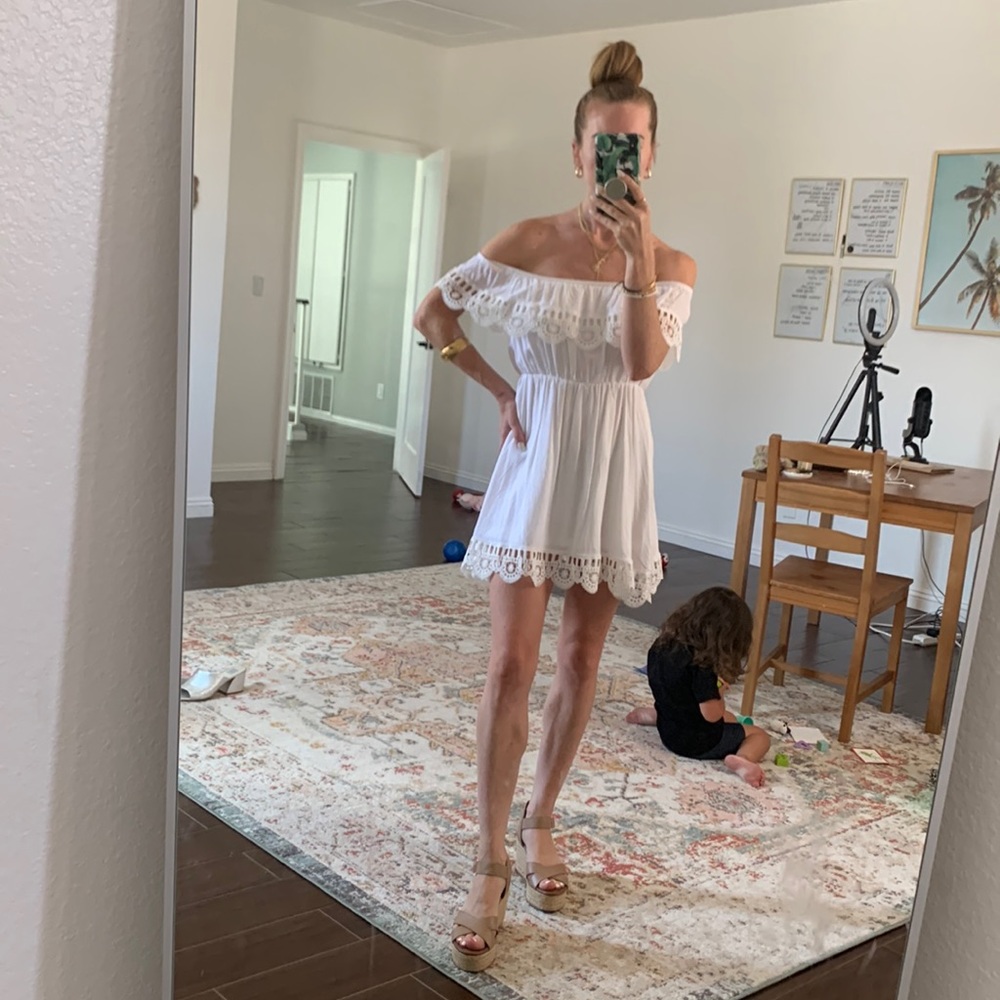 Off shoulder dress